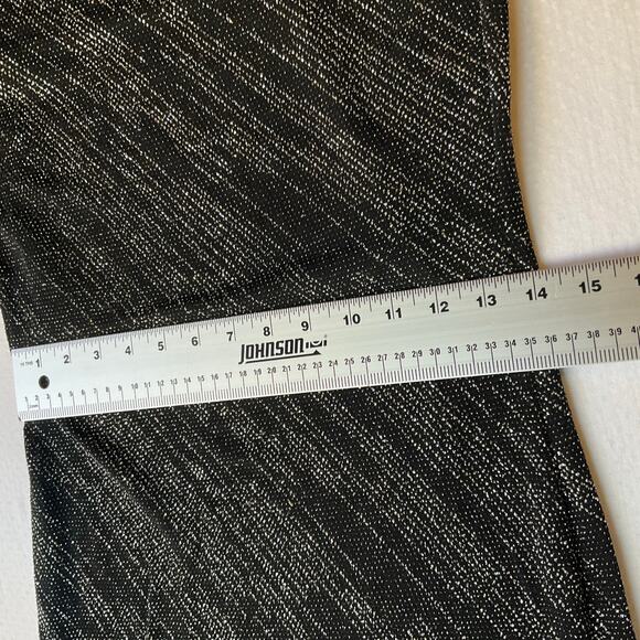 Fashion Magazine Women Cocktail Dress size XS One Sleeve KneeLength Sequin Black - Picture 4 of 10